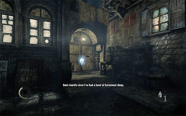 Przejście prowadzące do tawerny - Spotkanie się z Basso w tawernie Crippled Burrick | Miasto (City) | Thief - Thief - poradnik do gry