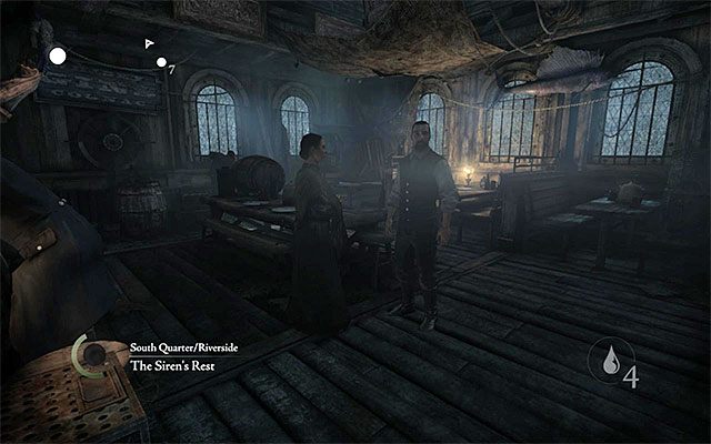 Wnętrze tawerny - Najważniejsze lokacje w mieście | Wizyty w mieście w Thief - Thief - poradnik do gry