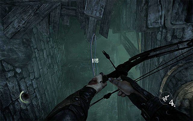 Interaktywny zaczep, dzięki któremu możesz dotrzeć do nowych skarbów - Przeprawa przez doki ładunkowe Ukrytego Miasta | Rozdział 7 (Ukryte Miasto) - Thief - poradnik do gry