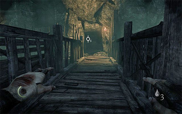 Wejście do jaskini - Przeprawa przez doki ładunkowe Ukrytego Miasta | Rozdział 7 (Ukryte Miasto) - Thief - poradnik do gry