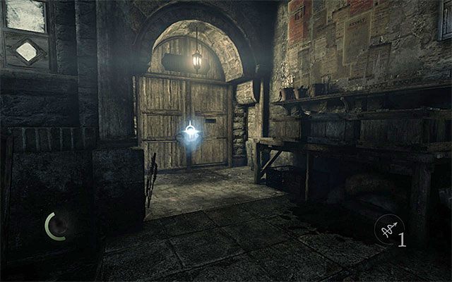 Wejście do tawerny - Spotkanie się z Basso w tawernie Crippled Burrick | Miasto (City) - Thief - poradnik do gry