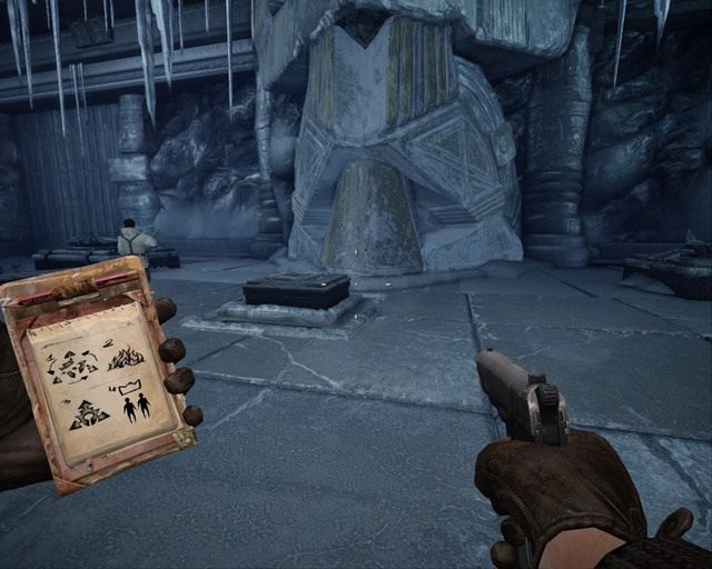 Tutaj pojawia się drzwi po tym jak właściwie zapalisz ogień - Ice Temple | Opis przejścia Deadfall Adventures - Deadfall Adventures - poradnik do gry