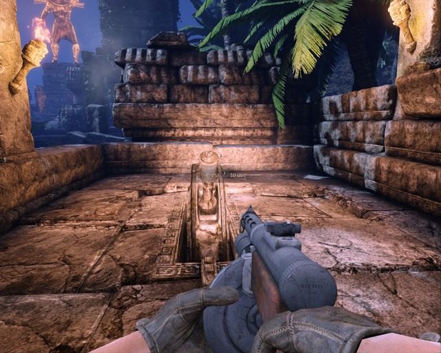 Musisz przesunąć trzy takie dźwignie by pójść dalej - Mayan City | Opis przejścia Deadfall Adventures - Deadfall Adventures - poradnik do gry