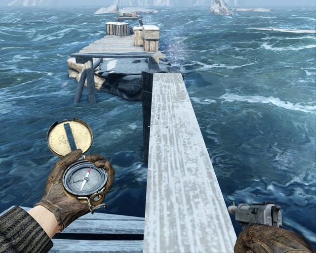 Na następnym pomoście znajdziesz skarb - Arctic Base | Skarby Deadfall Adventures - Deadfall Adventures - poradnik do gry