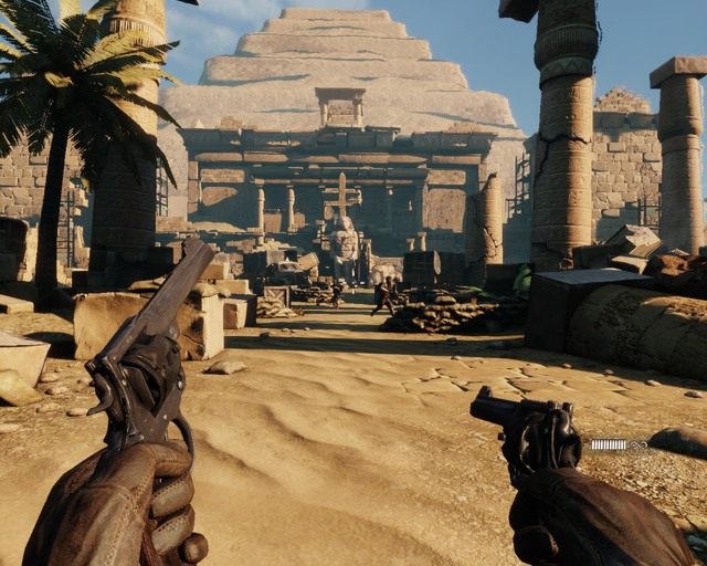 Pół minuty gry, a już ktoś cię tu nie chce - Sands of Sakkara | Opis przejścia Deadfall Adventures - Deadfall Adventures - poradnik do gry