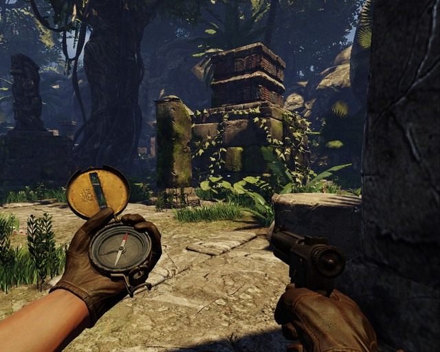 Twoim oczom, co chwila będą ukazywać się ruiny - Mayan Jungle | Opis przejścia Deadfall Adventures - Deadfall Adventures - poradnik do gry