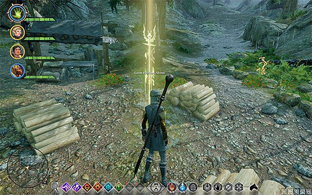 Przykładowy kamieniołom oraz przykładowe miejsce wycinki - Dragon Age Inquisition: Kamieniołomy i miejsca wycinki - Dragon Age: Inkwizycja - poradnik do gry