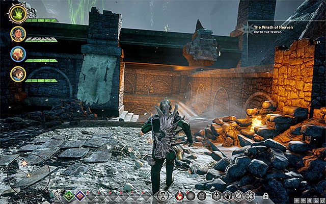 Ścieżka prowadząca do świątyni - Dragon Age Inquisition: Gniew niebios (The Wrath of Heaven) - Dragon Age: Inkwizycja - poradnik do gry