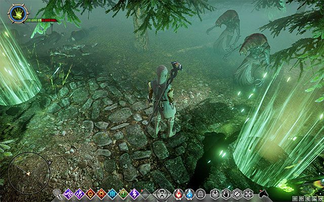 Uważaj na zielone znaki ostrzegające o niebezpieczeństwie - Dragon Age Inquisition: Bohaterowie słusznej sprawy (Champions of the Just) - Dragon Age: Inkwizycja - poradnik do gry