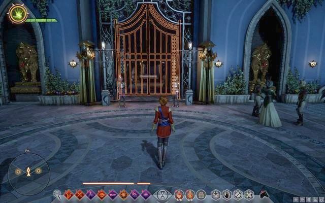 Wejście do Pałacu - Dragon Age Inquisition: Oczy i serca przebiegłe (Wicked Eyes and Wicked Hearts) - Dragon Age: Inkwizycja - poradnik do gry