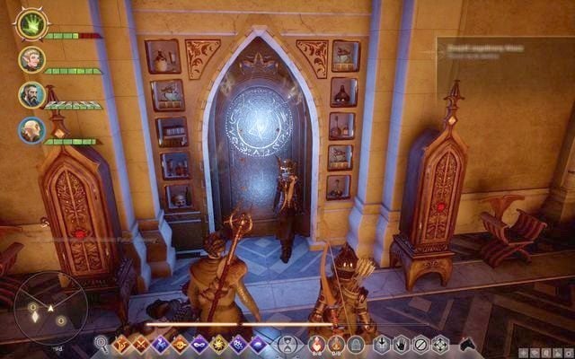 Wejście do skarbca - Dragon Age Inquisition: Oczy i serca przebiegłe (Wicked Eyes and Wicked Hearts) - Dragon Age: Inkwizycja - poradnik do gry