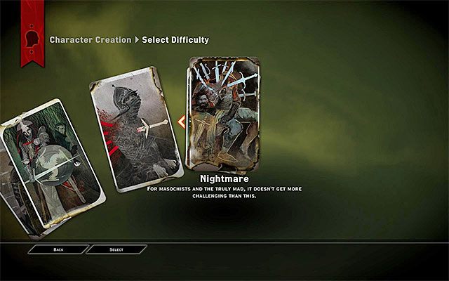 Po raz pierwszy poziom trudności wybiera się na początku gry - Dragon Age Inquisition: Poziom trudności - Dragon Age: Inkwizycja - poradnik do gry
