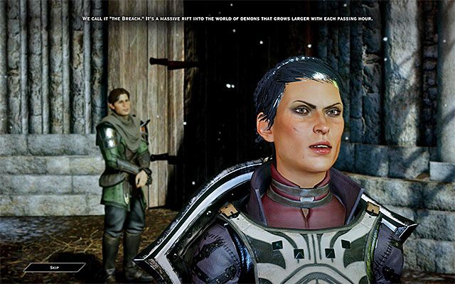 Kasandra podąża razem z drużyną od samego początku gry - Dragon Age Inquisition: Sterowanie wojownikami na polu bitwy - Dragon Age: Inkwizycja - poradnik do gry