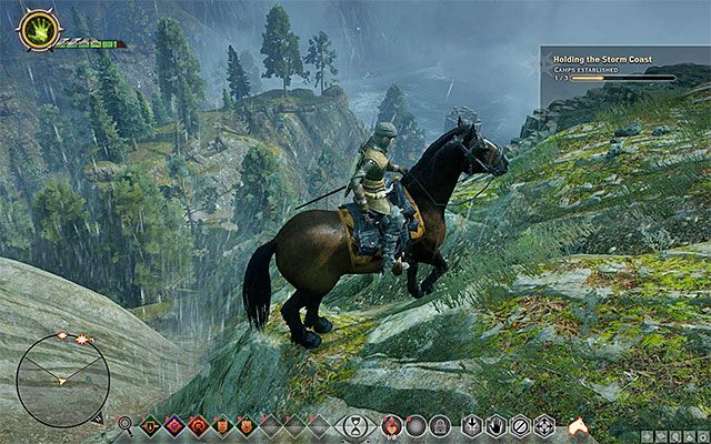 Korzystanie z wierzchowców wyraźnie ułatwia przemierzanie mapy - Dragon Age Inquisition: Eksploracja okolicy - Dragon Age: Inkwizycja - poradnik do gry