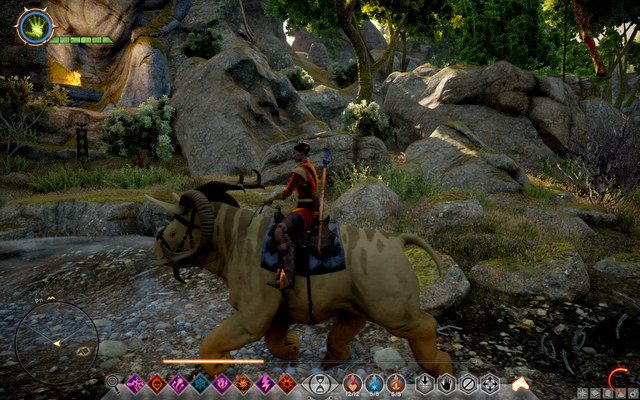 Jeden z unikalnych mountów - masa zapewnia wysoką odporność na ataki - Dragon Age Inquisition: Wierzchowce (Mounty) - Dragon Age: Inkwizycja - poradnik do gry