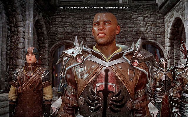 Pozwolenie templariuszom na utrzymanie autonomii to tylko jeden z możliwych wariantów zachowania - Dragon Age Inquisition: Pozyskiwanie sojuszników - Dragon Age: Inkwizycja - poradnik do gry