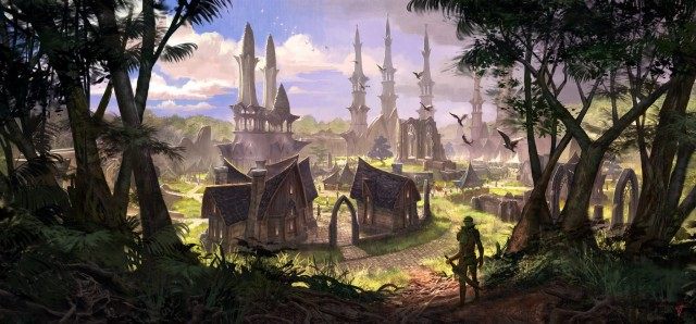 Elden Root, zlokalizowana w Puszczy Valen stolica Dominium. - Aldmerskie Dominium (Aldmeri Dominion) | Frakcje i rasy The Elder Scrolls Online - The Elder Scrolls Online - poradnik do gry