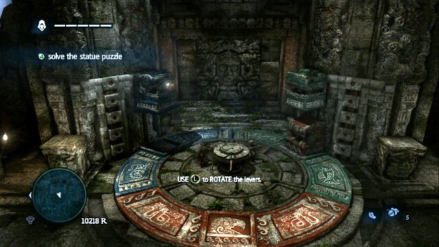 Ustaw odpowiednio niebieski kamień - 03 - The Sages Buried Secret | Sekwencja 4 | Assassins Creed IV Black Flag - Assassins Creed IV: Black Flag - poradnik do gry