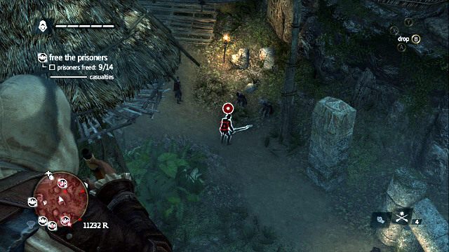 Kontynuuj taktykę z początku aż zakończysz misję - 04 - Overrun And Outnumbered | Sekwencja 4 | Assassins Creed IV Black Flag - Assassins Creed IV: Black Flag - poradnik do gry