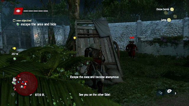 Po wznowieniu gry spójrz w prawo - 03 - Unmanned | Sekwencja 5 | Solucja Assassins Creed IV Black Flag - Assassins Creed IV: Black Flag - poradnik do gry