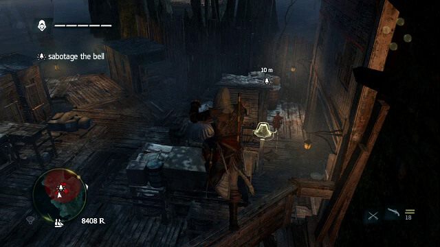 Deaktywuj dzwon alarmowy - 03 - The Siege of Charles-Towne | Sekwencja 6 | Assassins Creed IV Black Flag - Assassins Creed IV: Black Flag - poradnik do gry