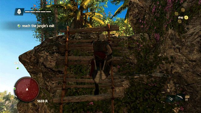 Dalsza droga to seria kolejnych skoków i wspinaczek - 07 - A Single Madman | Sekwencja 3 | Solucja Assassins Creed IV Black Flag - Assassins Creed IV: Black Flag - poradnik do gry
