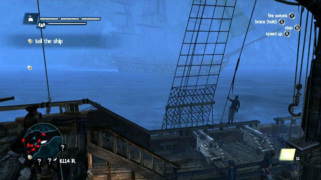 Statek płynący z naprzeciwka - 01 - Black Barts Gambit | Sekwencja 10 | Solucja Assassins Creed IV Black Flag - Assassins Creed IV: Black Flag - poradnik do gry