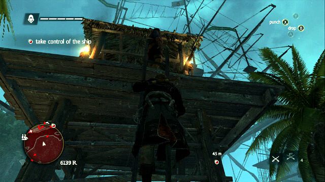 Dostań się na wieżę - 01 - Black Barts Gambit | Sekwencja 10 | Solucja Assassins Creed IV Black Flag - Assassins Creed IV: Black Flag - poradnik do gry