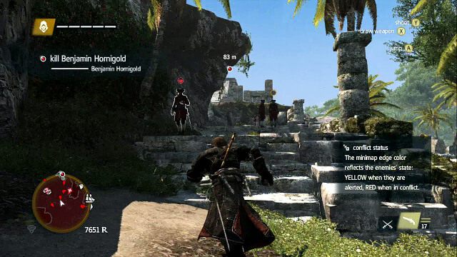 Przebij się po schodach na szczyt wzgórza - 02 - Murder and Mayhem | Sekwencja 10 | Solucja Assassins Creed IV Black Flag - Assassins Creed IV: Black Flag - poradnik do gry