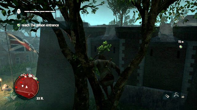 Wskocz na mur z drzewa - 01 - To Suffer Without Dying | Sekwencja 11 | Assassins Creed IV Black Flag - Assassins Creed IV: Black Flag - poradnik do gry