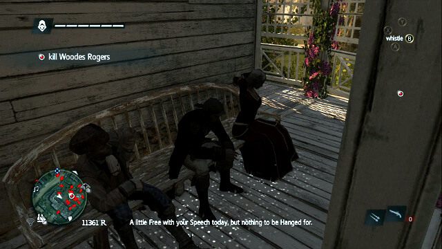 ZADANIE OPCJONALNE - zabij Rogersa z ławki - 01 - A Governor No Longer | Sekwencja 12 | Assassins Creed IV Black Flag - Assassins Creed IV: Black Flag - poradnik do gry