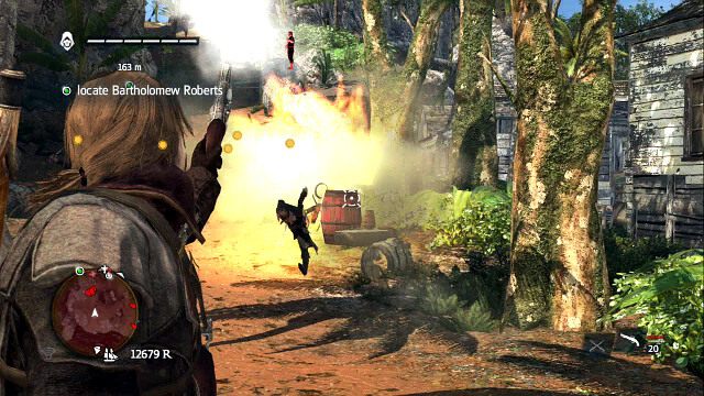 Wybuch beczki - 02 - Royal Misfortune | Sekwencja 12 | Solucja Assassins Creed IV Black Flag - Assassins Creed IV: Black Flag - poradnik do gry