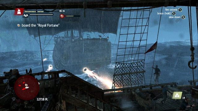Walka z okrętem Robertsa - 02 - Royal Misfortune | Sekwencja 12 | Solucja Assassins Creed IV Black Flag - Assassins Creed IV: Black Flag - poradnik do gry