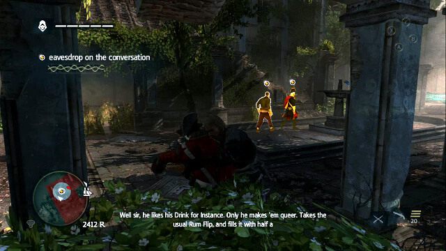 Zabij żołnierzy w ruinach rezydencji - 01 - Do not Go Gently... | Sekwencja 8 | Solucja Assassins Creed IV Black Flag - Assassins Creed IV: Black Flag - poradnik do gry