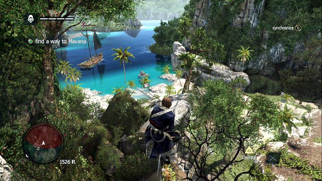 Sposób na dostanie się do Havany znajdziesz poniżej miejsca, w którym stoczyłeś swoją walkę - 01 - Edward Kenway | Sekwencja 1 | Solucja Assassins Creed IV Black Flag - Assassins Creed IV: Black Flag - poradnik do gry
