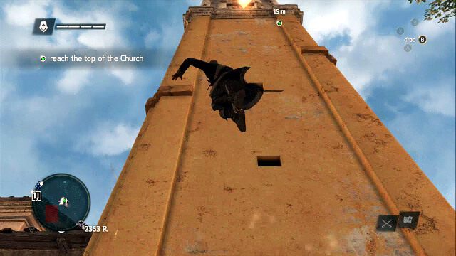 Wspinaj się po wieży - 01 - Lively Havana | Sekwencja 2 | Solucja Assassins Creed IV Black Flag - Assassins Creed IV: Black Flag - poradnik do gry
