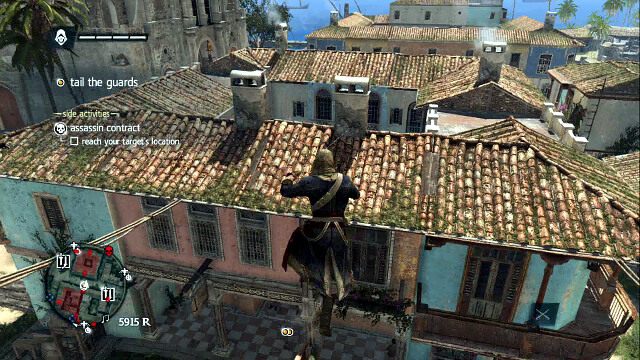 Przeskocz na kolejny budynek - 02 - ...And My Sugar? | Sekwencja 2 | Solucja Assassins Creed IV Black Flag - Assassins Creed IV: Black Flag - poradnik do gry