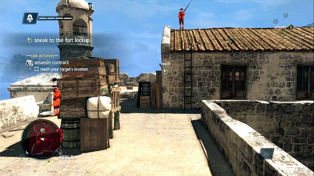 Obserwuj żołnierza na dachu - 02 - ...And My Sugar? | Sekwencja 2 | Solucja Assassins Creed IV Black Flag - Assassins Creed IV: Black Flag - poradnik do gry
