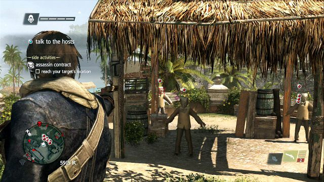 ZADANIE OPCJONALNE - ukończ wyzwanie strzeleckie Rogera - 03 - Mister Walpole, I Presume? | Sekwencja 2 | Assassins Creed IV Black Flag - Assassins Creed IV: Black Flag - poradnik do gry