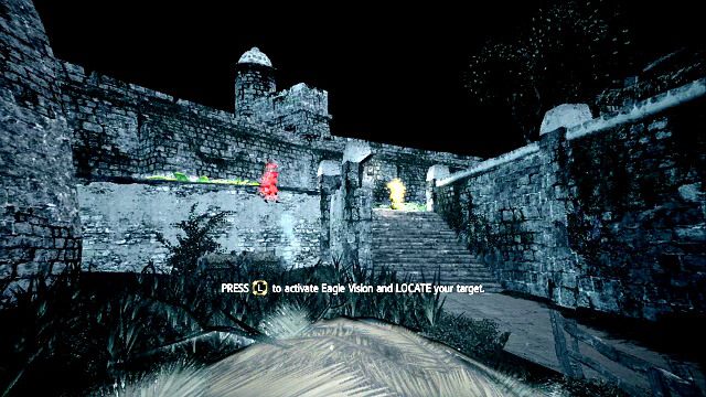 Strażnik z kluczem będzie schodził ze schodów niedługo potem, gdy się do nich zbliżysz - 05 - Claiming Whats Due | Sekwencja 2 | Solucja Assassins Creed IV Black Flag - Assassins Creed IV: Black Flag - poradnik do gry