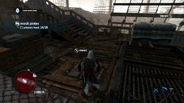 Na kolejnym okręcie wejdź pod pokład - 06 - The Treasure Fleet | Sekwencja 2 | Solucja Assassins Creed IV Black Flag - Assassins Creed IV: Black Flag - poradnik do gry