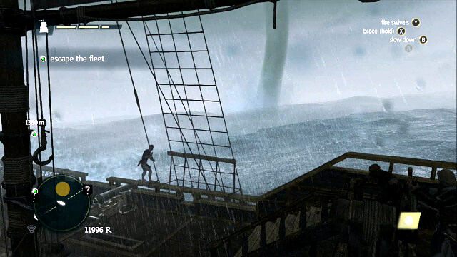 Na koniec omijaj tornada - 06 - The Treasure Fleet | Sekwencja 2 | Solucja Assassins Creed IV Black Flag - Assassins Creed IV: Black Flag - poradnik do gry