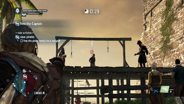 Przestrzel linę - 02 - Now Hiring | Sekwencja 3 | Solucja Assassins Creed IV Black Flag - Assassins Creed IV: Black Flag - poradnik do gry