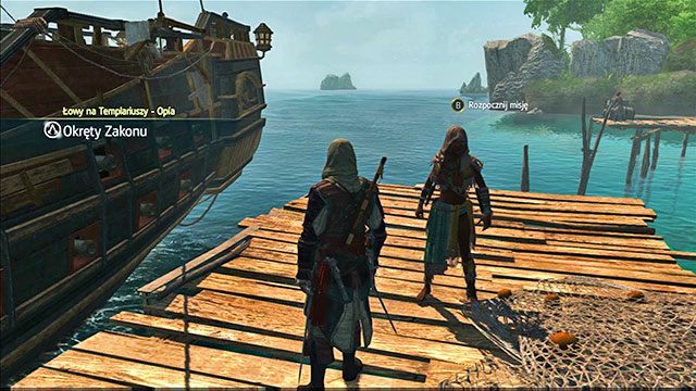 Łowy na templariuszy to seria misji, w których będziesz wykonywał zadania dla czterech członków zakonu Asasynów - Wprowadzenie | Łowy na templariuszy | Assassins Creed IV Black Flag - Assassins Creed IV: Black Flag - poradnik do gry