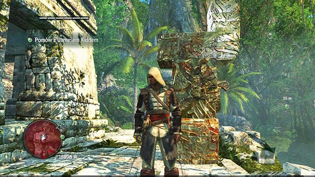 Stela w pełnej okazałości. - Wprowadzenie | Stele Majów | Assassins Creed IV Black Flag - Assassins Creed IV: Black Flag - poradnik do gry