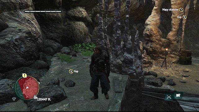 Mapa zaprowadzi cię do Petite Caverne - Cayman Sound | Mapy skarbów | Assassins Creed IV Black Flag - Assassins Creed IV: Black Flag - poradnik do gry