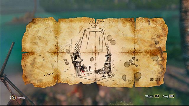 Mapę znajdziesz na wysepce po północno-wschodniej stronie lokacji, znajdującej się tuż obok miejscowego urzędnika - Corozal | Mapy skarbów | Assassins Creed IV Black Flag - Assassins Creed IV: Black Flag - poradnik do gry