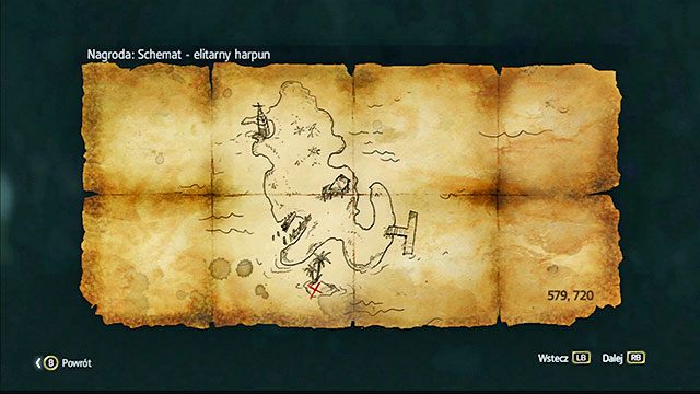 W zachodniej części wyspy znajdziesz dwie szalupy - Mariguana | Mapy skarbów | Assassins Creed IV Black Flag - Assassins Creed IV: Black Flag - poradnik do gry