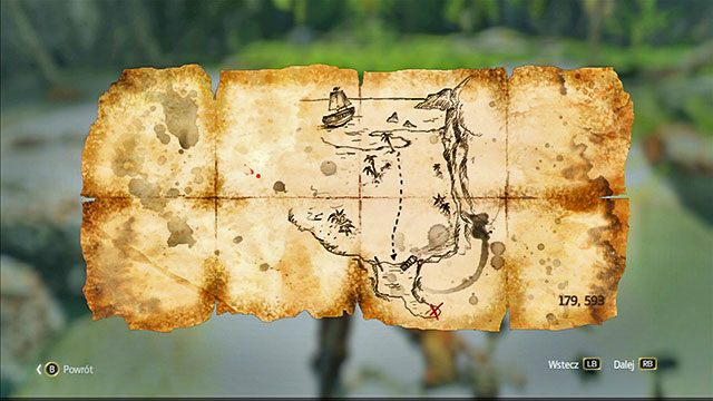 Mapę znajdziesz we wschodniej części lokacji, odrobinę na południe i zachód od znajdującej się tam szalupy, po drugiej stronie wody - Przylądek Bonavista | Mapy skarbów | Assassins Creed IV Black Flag - Assassins Creed IV: Black Flag - poradnik do gry