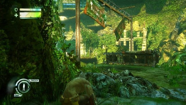 Metalowa konstrukcja na drugą stronę - Chapter 2 - The Old City | Solucja | Enslaved Odyssey to the West - Enslaved: Odyssey to the West - poradnik do gry